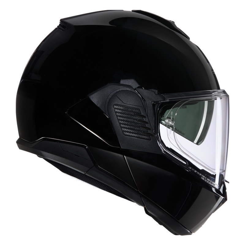 Klappbarer Motorradhelm Nolan N120-1 Classico N-COM 301 schwarz