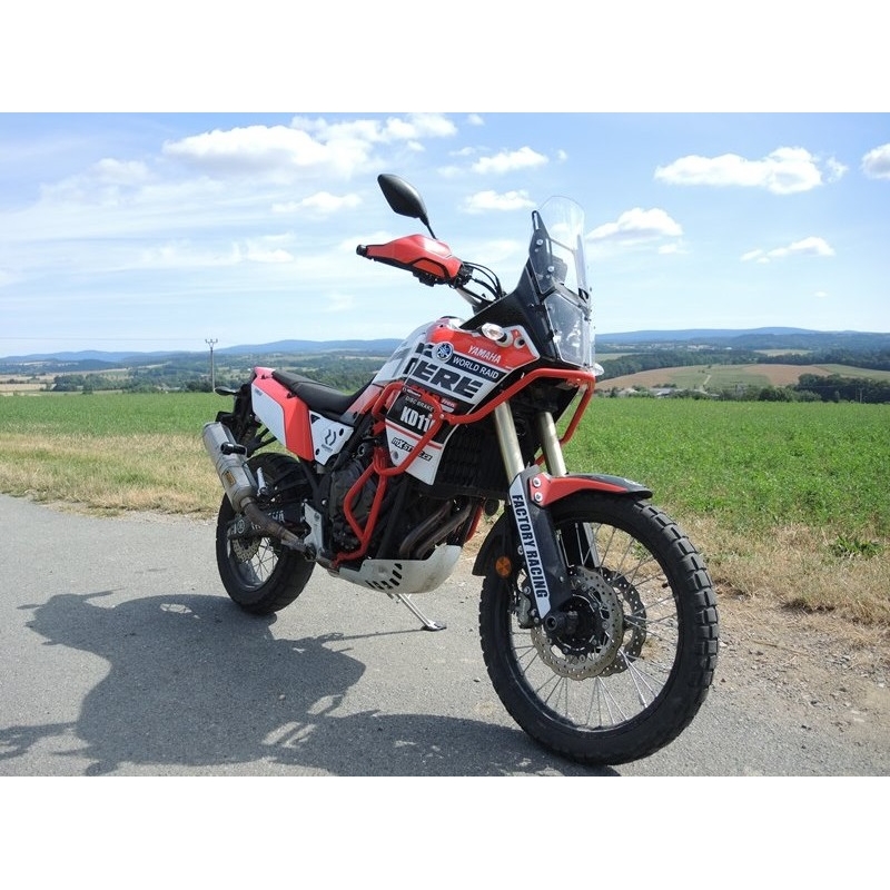 Motor Schutzrahmen RDMOTO rot (with protectors)