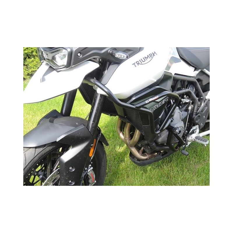 Motor Schutzrahmen RDMOTO schwarz lower + upper frames (with protectors)