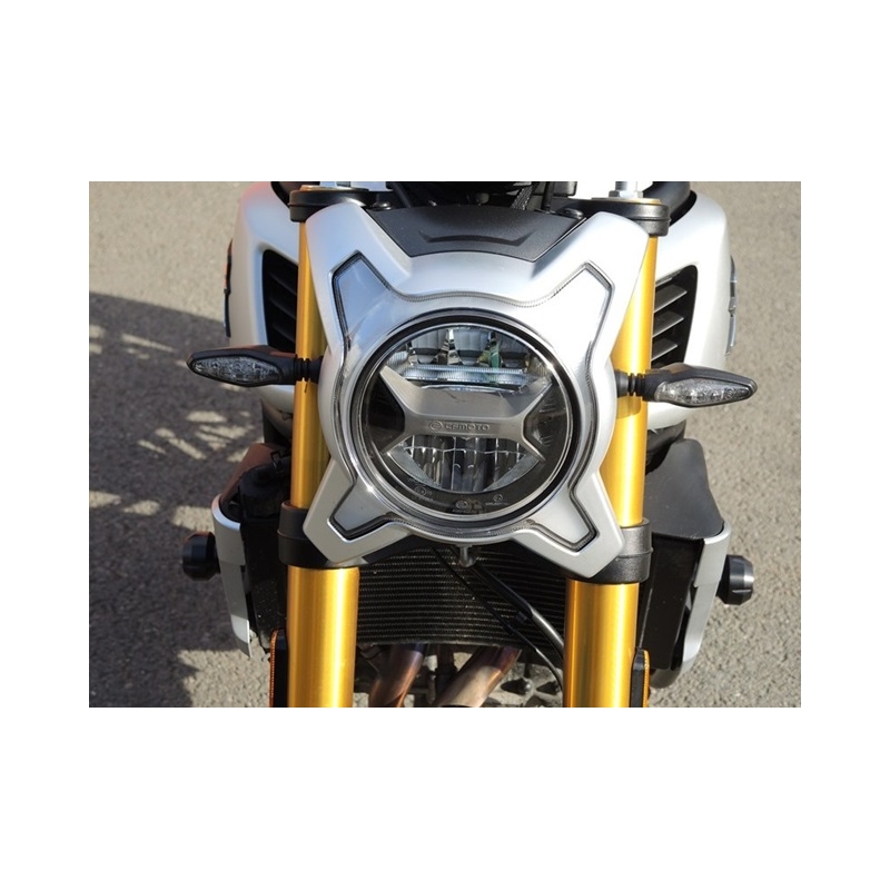 Motor Schutzrahmen RDMOTO schwarz (with protectors)
