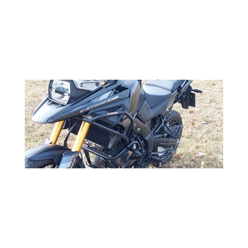 Motor Schutzrahmen RDMOTO schwarz (upper frames for original Suzuki lower frames)