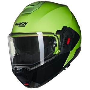 Klapphelm Motorrad Nolan N120-1 Mivedi N-COM 329 grün-schwarz