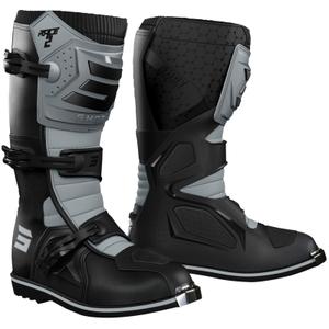 Shot Race 2 schwarz und grau Motorradstiefel Ausverkauf