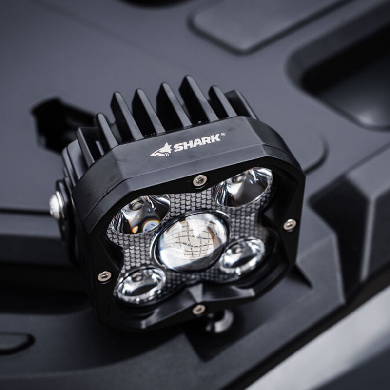 LED-Leuchte SHARK LED-Fahrlicht mit Laser-LED 3,2" 40W schwarz
