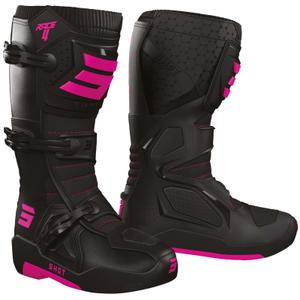 Shot Race 4 Schwarz-Fluo Pink Motorradstiefel