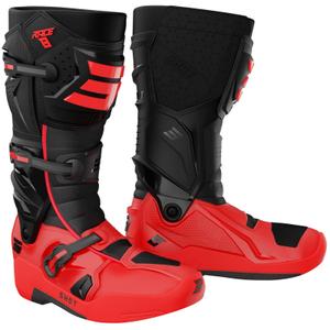 Shot Race 8 Motorradstiefel schwarz-rot