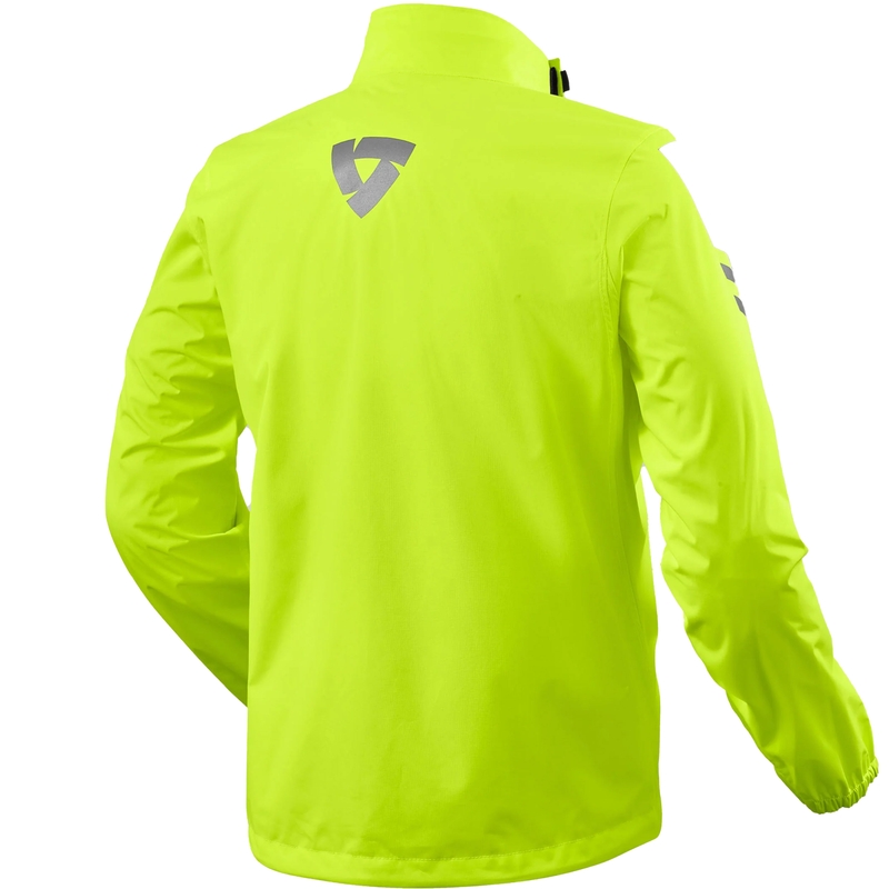Revit Cyclone 4 H2O schwarz-fluorgelbe Motorrad-Regenjacke