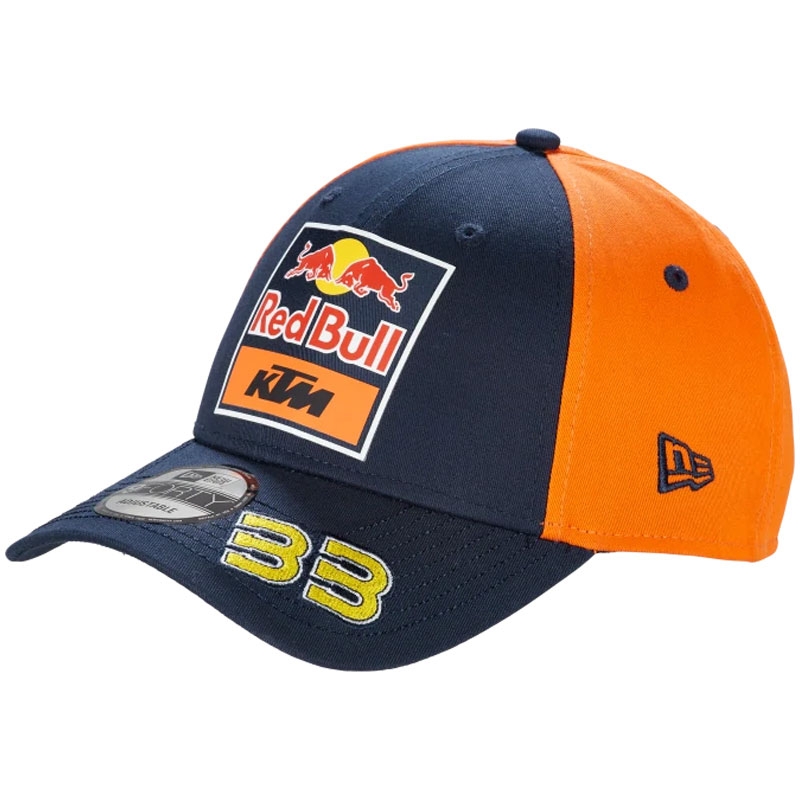 KTM Red Bull Racing Team Cap - Brad Binder Dunkelblau-Orange