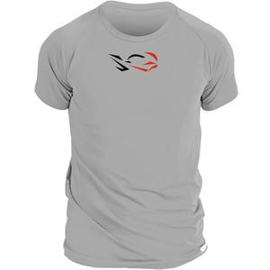 Funktions-T-Shirt nanosilver® Ride mit Silbergrau