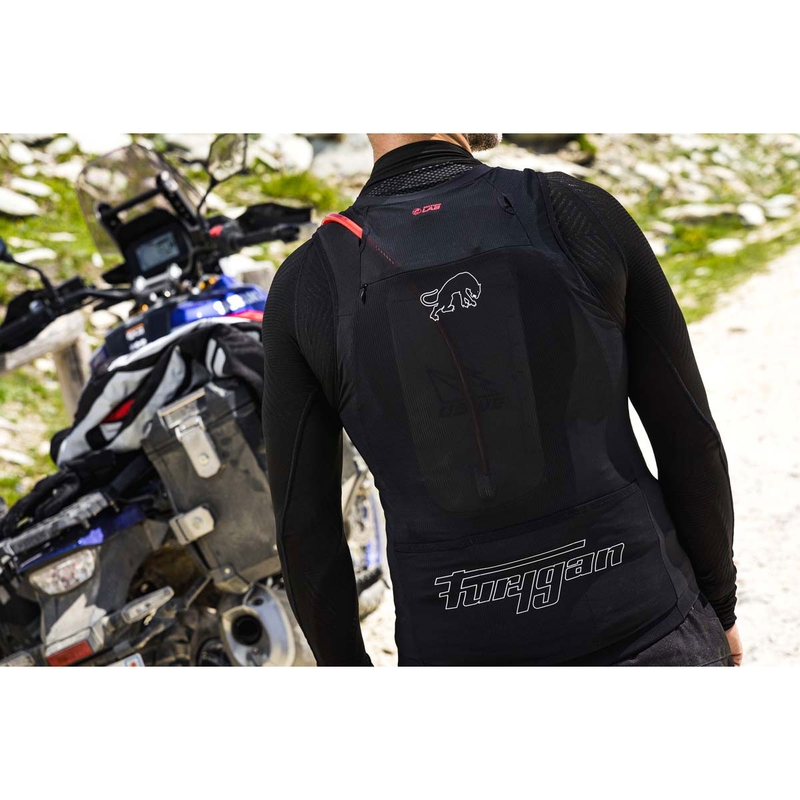 Furygan X-Road Vest D3O® Körperprotektor schwarz