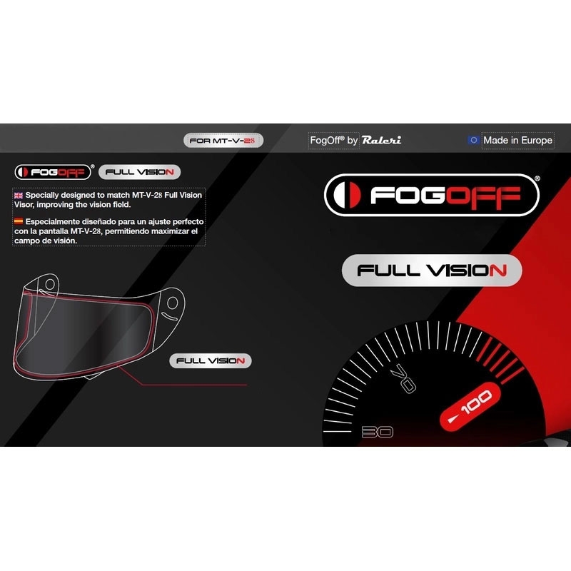 Antibeschlagfolie FOGOFF FOG010 für Plexiglas MT-V-28