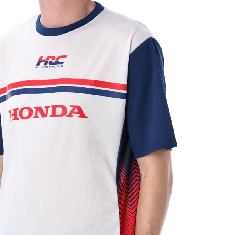 Honda HRC Technical Fabric T-Shirt weiß