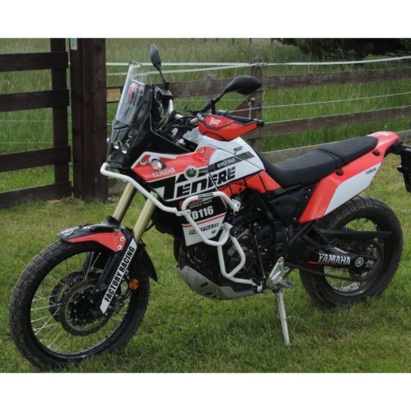 Motor Schutzrahmen RDMOTO weiß (with protectors)