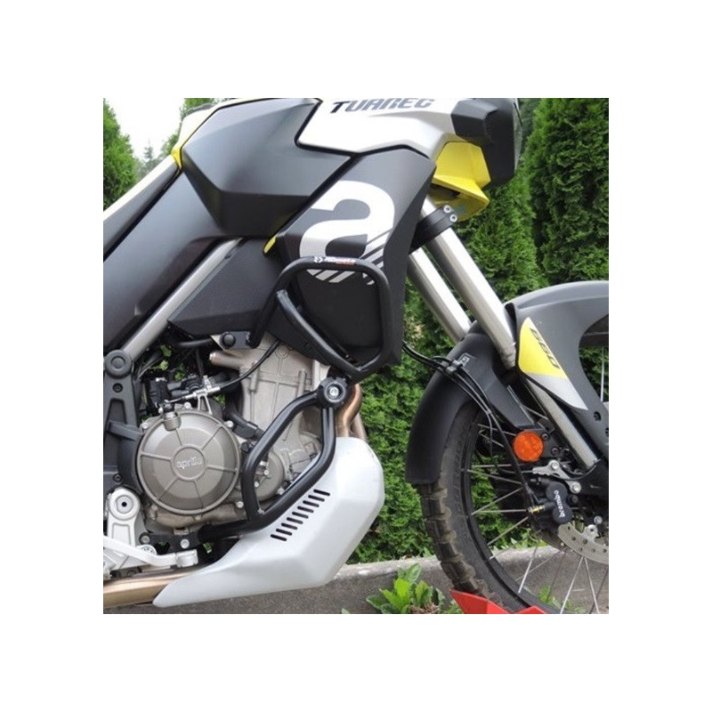 Motor Schutzrahmen RDMOTO schwarz (lower + upper frames with protectors)