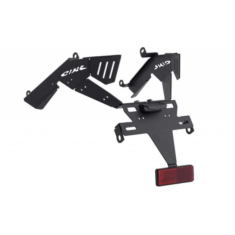Adjustable license support PUIG schwarz