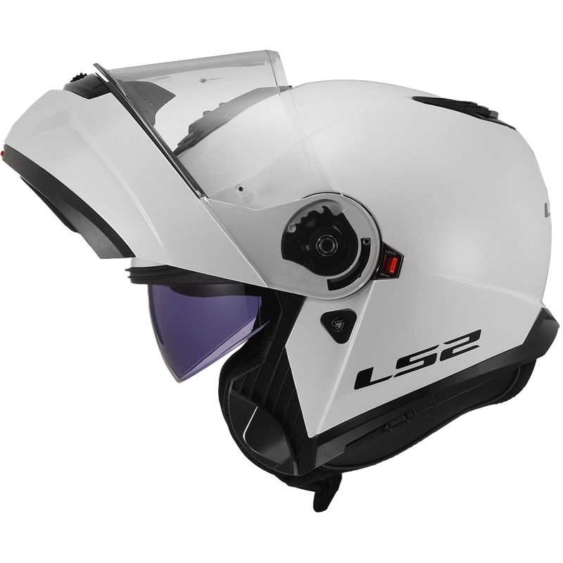 Klapphelm LS2 FF908 Strobe II weiß glänzend