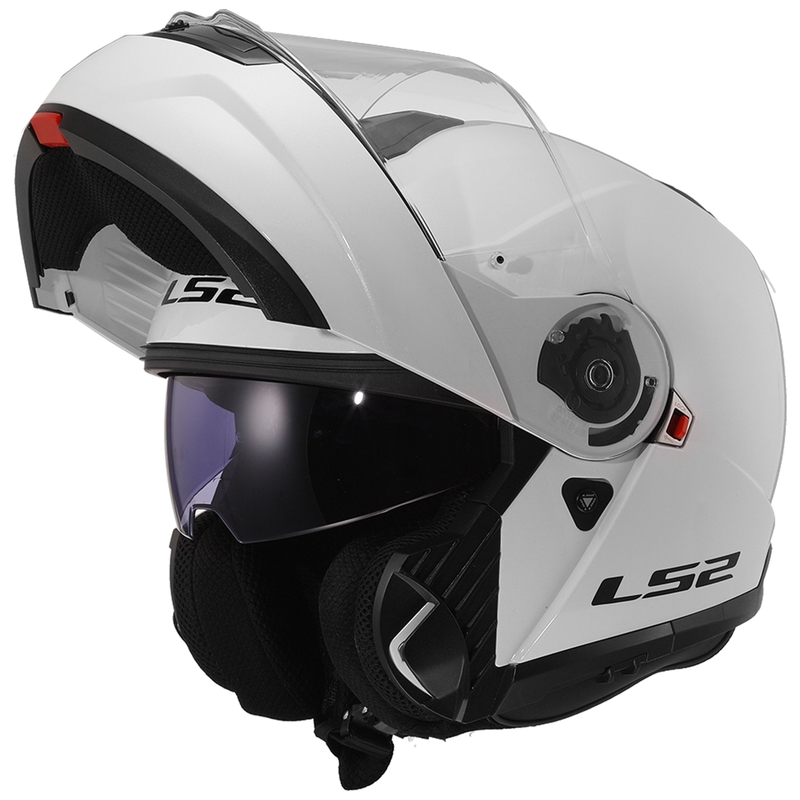 Klapphelm LS2 FF908 Strobe II weiß glänzend