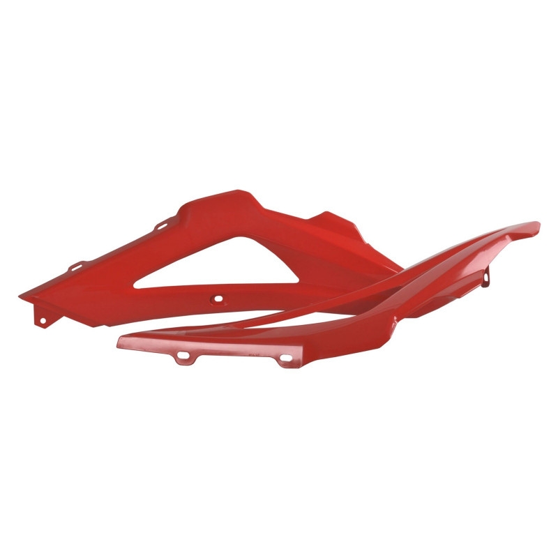 Radiator scoops POLISPORT (pair) rot