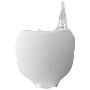 Number plate POLISPORT 8658000001 weiß