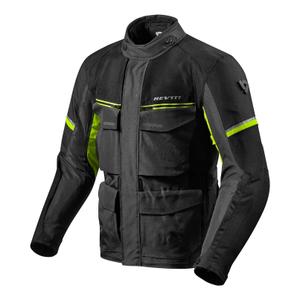 Revit Outback 3 Schwarz-Neongelb Motorradjacke Ausverkauf