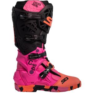 SiDi Crossair X Messy Motorradstiefel koralle