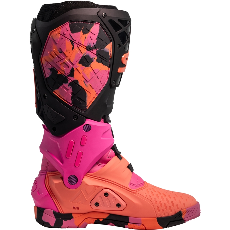 SiDi Crossair X Messy Motorradstiefel koralle