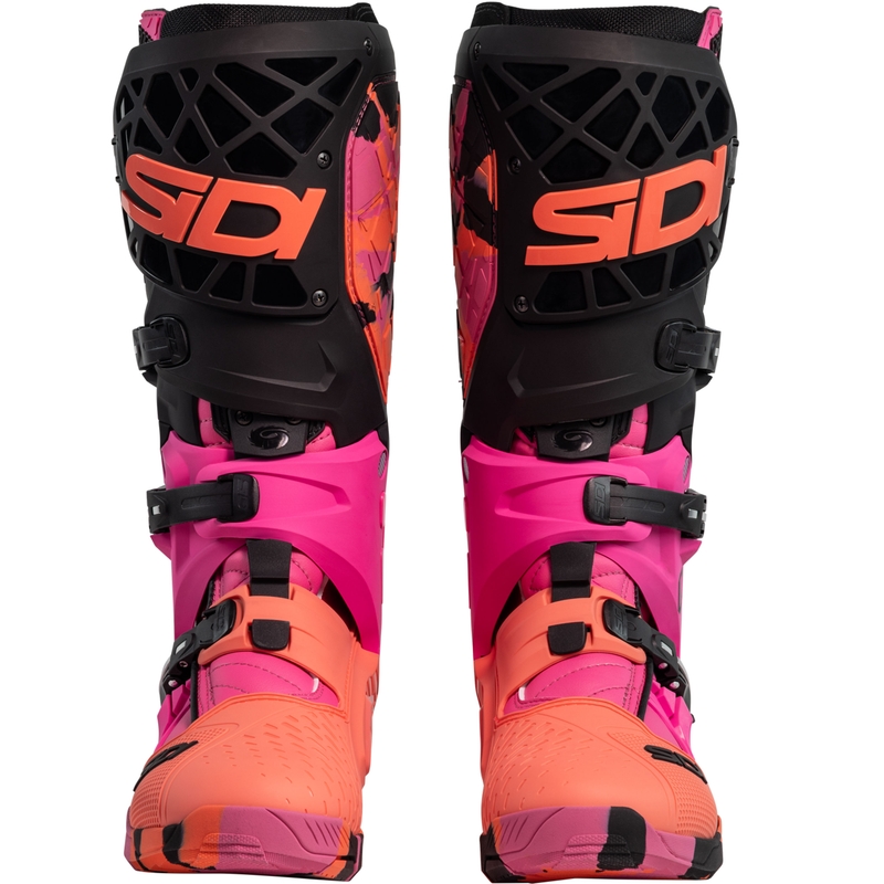 SiDi Crossair X Messy Motorradstiefel koralle