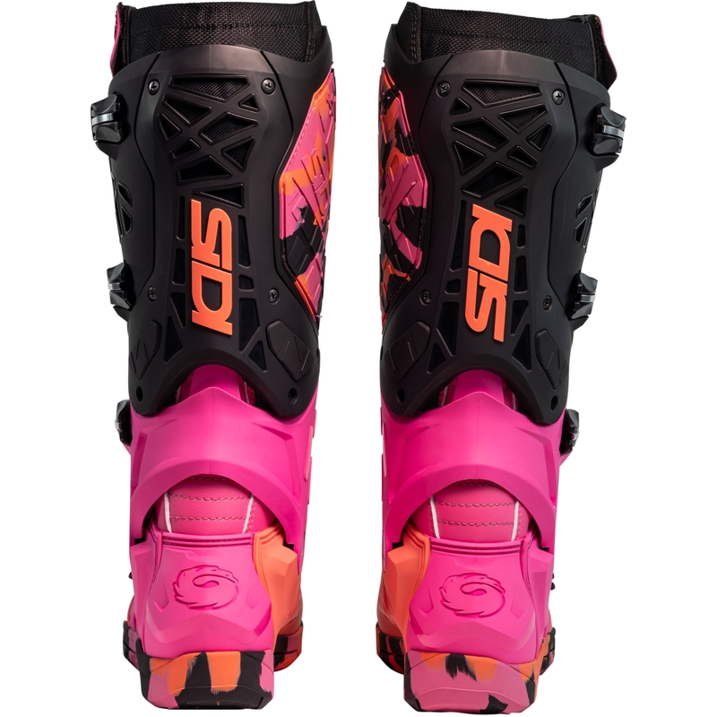 SiDi Crossair X Messy Motorradstiefel koralle