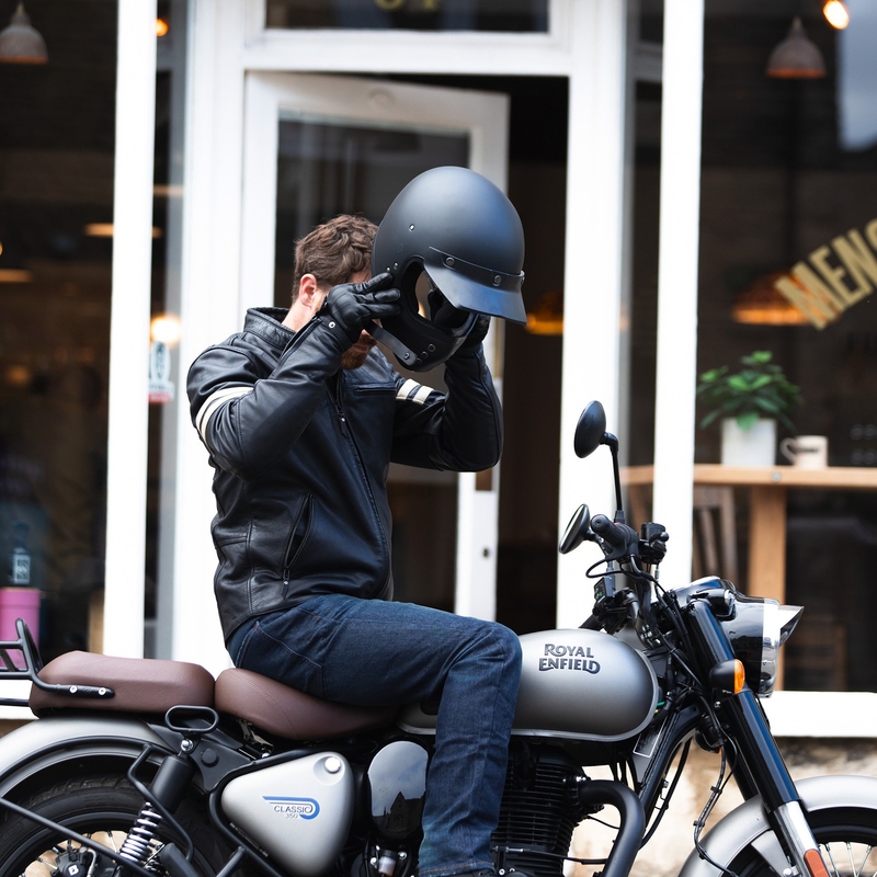 Oxford Holton Motorradjacke schwarz
