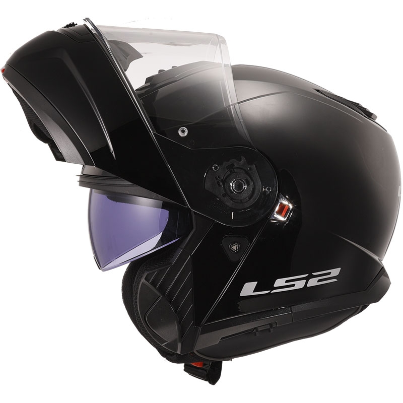 Klapphelm LS2 FF908 Strobe II schwarz glänzend