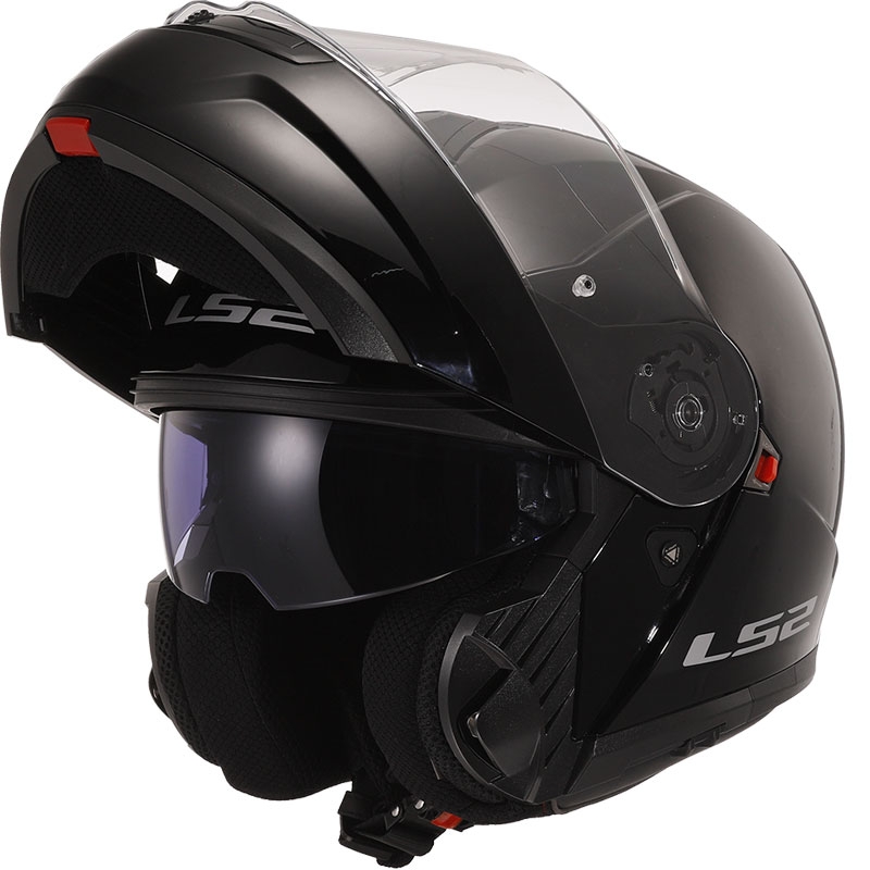Klapphelm LS2 FF908 Strobe II schwarz glänzend
