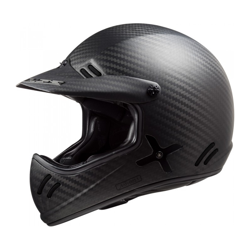 Motocross Helm LS2 MX471 Xtra Solid Carbon Ausverkauf