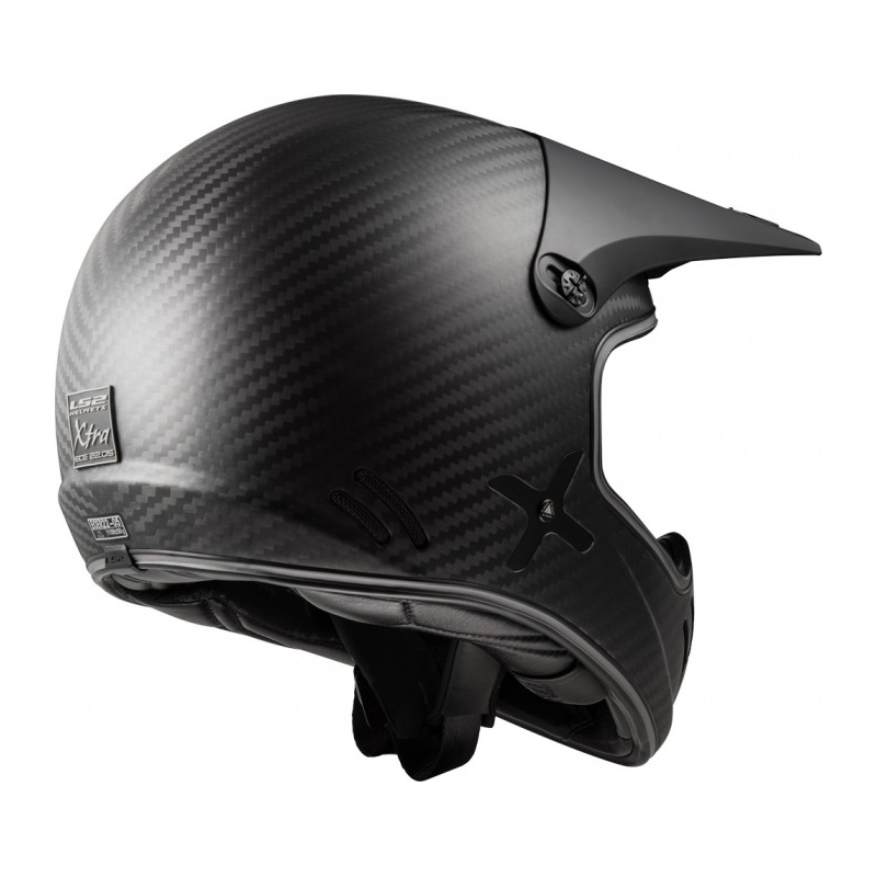 Motocross Helm LS2 MX471 Xtra Solid Carbon Ausverkauf