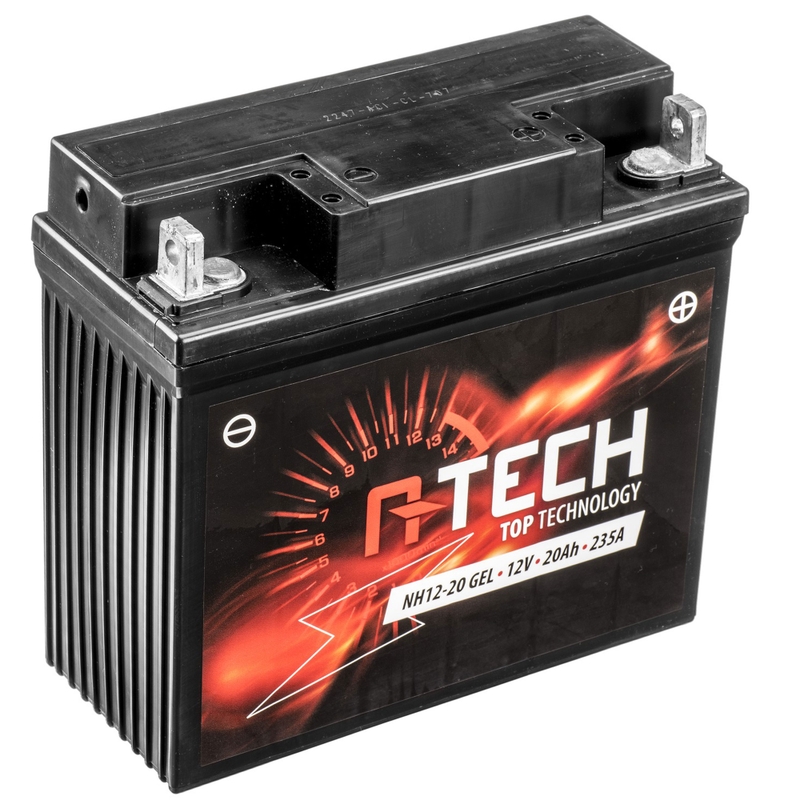 Gel-Batterie A-TECH 12V, NH12-20, 51913, 20Ah, 235A