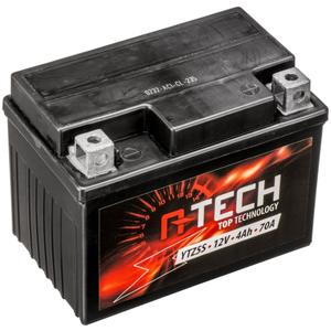Gelbatterie A-TECH 12V, YTX4L/YTZ5S, 4Ah, 70A, wartungsfrei