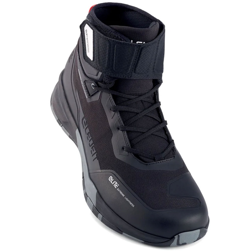 Eleveit STRATOS E-Dry Motorradstiefel schwarz