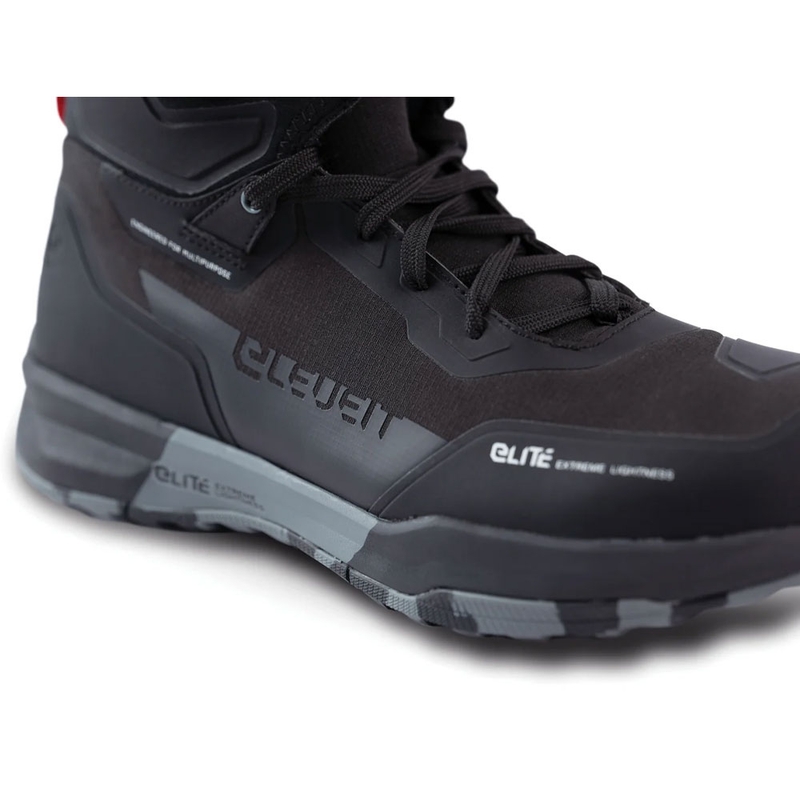 Eleveit STRATOS E-Dry Motorradstiefel schwarz