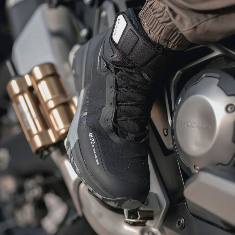 Eleveit STRATOS E-Dry Motorradstiefel schwarz