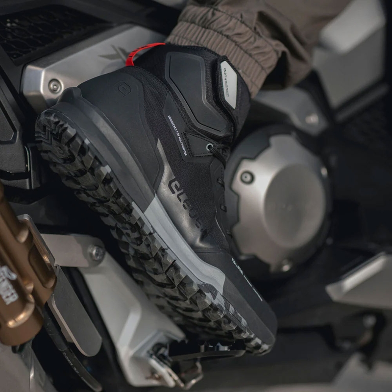 Eleveit STRATOS E-Dry Motorradstiefel schwarz