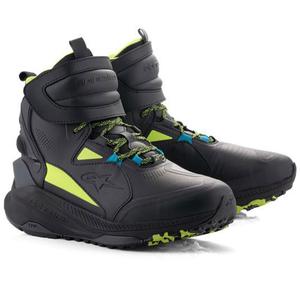 Alpinestars Speedstreet Motorradstiefel schwarz-lime-blau