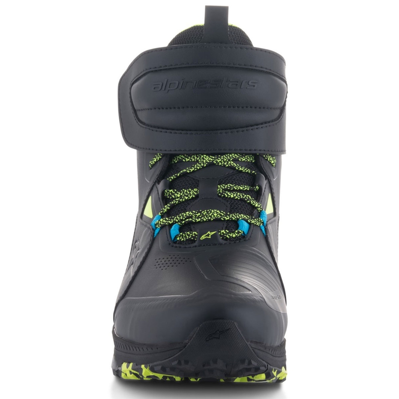 Alpinestars Speedstreet Motorradstiefel schwarz-lime-blau