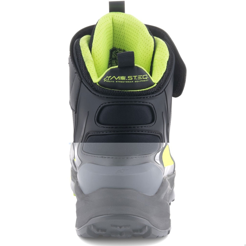 Alpinestars Speedstreet Motorradstiefel schwarz-lime-blau