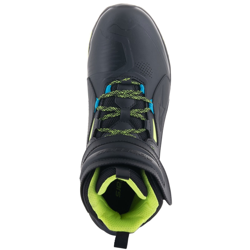Alpinestars Speedstreet Motorradstiefel schwarz-lime-blau
