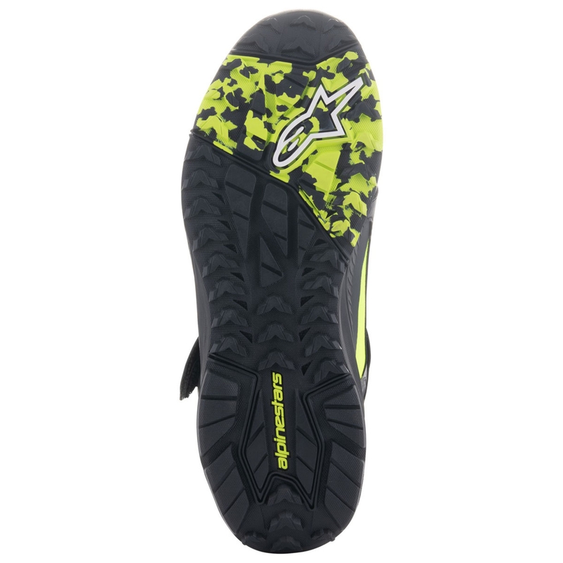 Alpinestars Speedstreet Motorradstiefel schwarz-lime-blau