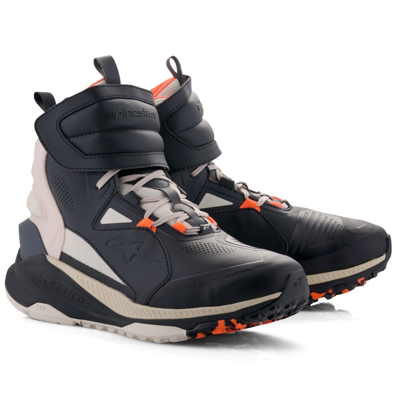 Alpinestars Speedstreet Motorradstiefel schwarz-mandel-orange
