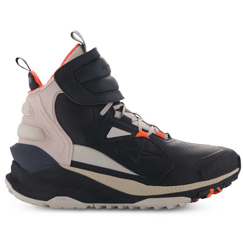 Alpinestars Speedstreet Motorradstiefel schwarz-mandel-orange
