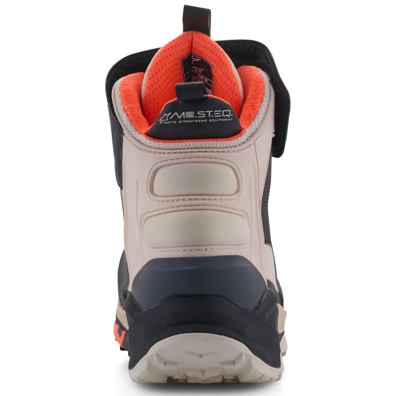 Alpinestars Speedstreet Motorradstiefel schwarz-mandel-orange