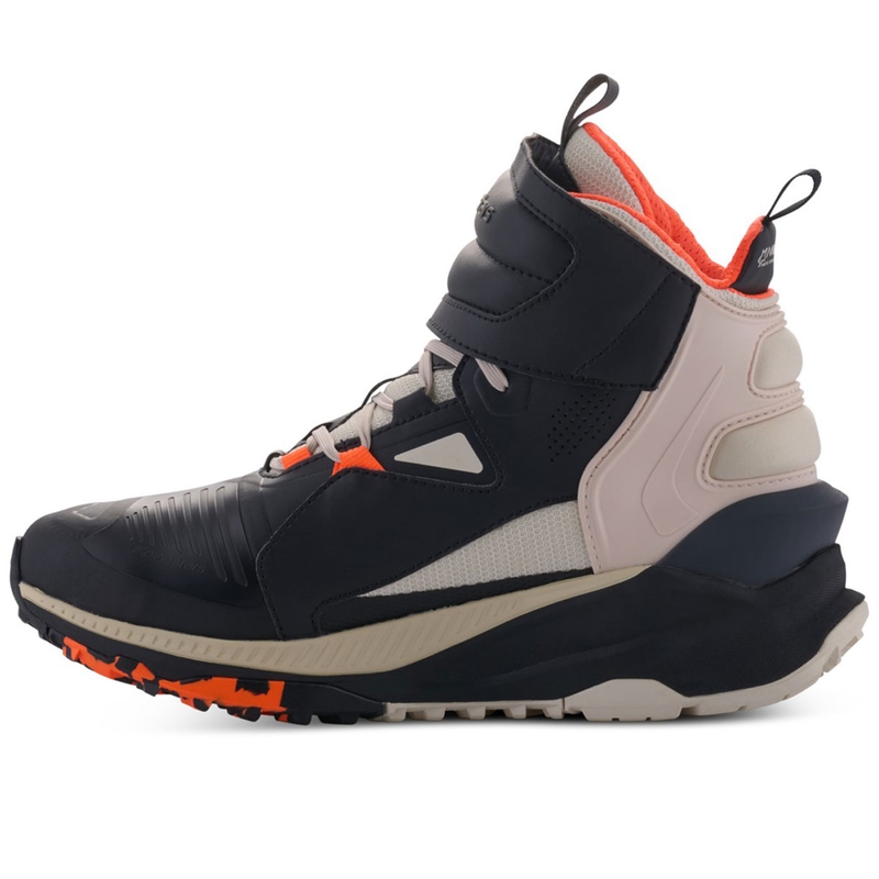Alpinestars Speedstreet Motorradstiefel schwarz-mandel-orange