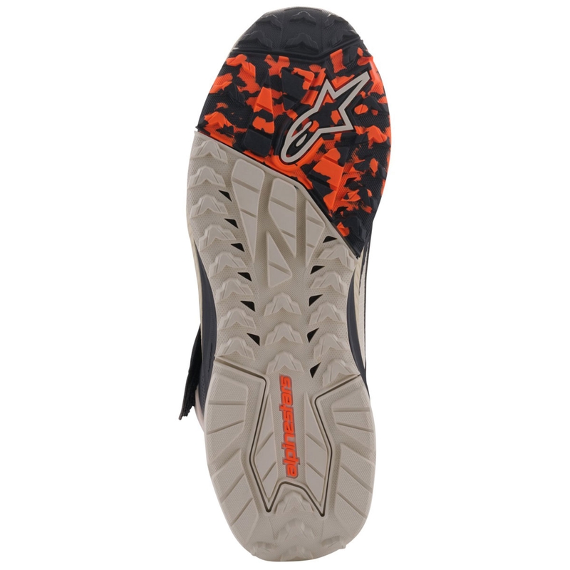 Alpinestars Speedstreet Motorradstiefel schwarz-mandel-orange