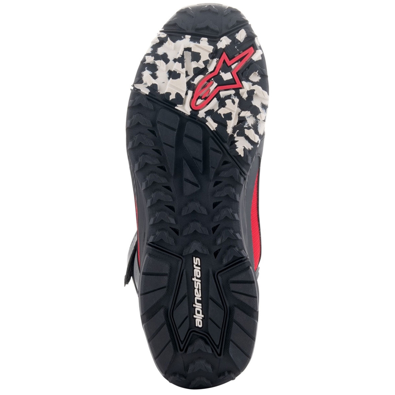 Alpinestars Speedstreet Motorradstiefel schwarz-beige-rot